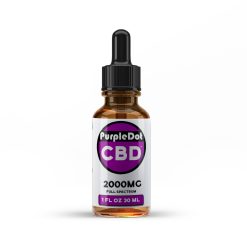 Purple Dot CBD 2000mg Full Spectrum CBD Bottle